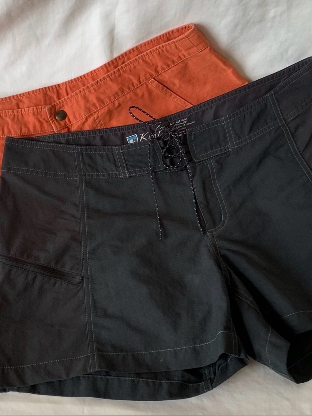 KUHL shorts - Bundle of 2. Black & Orange - Women's Size Large